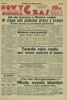 Nowy Czas. R.3, nr 87 (28 marca 1933)