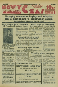 Nowy Czas. R.3, nr 104 (14 kwietnia 1933)