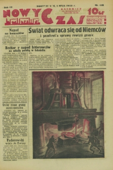 Nowy Czas. R.3, nr 119 (1 maja 1933)