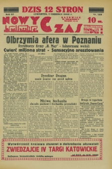 Nowy Czas. R.3, nr 150 (1 czerwca 1933)