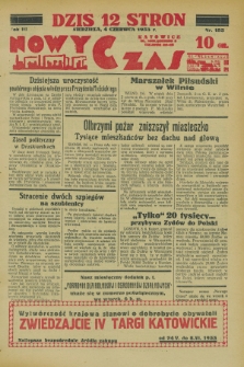 Nowy Czas. R.3, nr 153 (4 czerwca 1933)