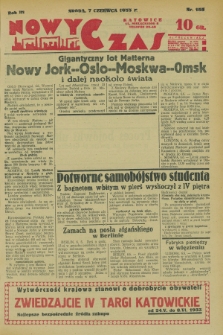 Nowy Czas. R.3, nr 155 (7 czerwca 1933)