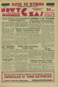 Nowy Czas. R.3, nr 159 (11 czerwca 1933)