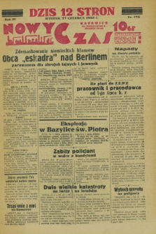 Nowy Czas. R.3, nr 175 (27 czerwca 1933)