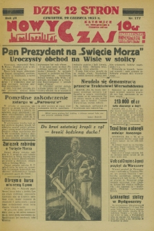 Nowy Czas. R.3, nr 177 (29 czerwca 1933)