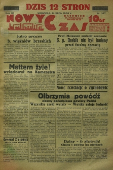 Nowy Czas. R.3, nr 187 (9 lipca 1933)