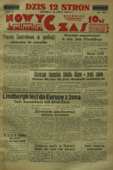 Nowy Czas. R.3, nr 189 (11 lipca 1933)