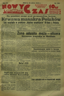 Nowy Czas. R.3, nr 190 (12 lipca 1933)