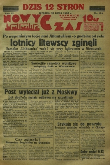 Nowy Czas. R.3, nr 196 (18 lipca 1933)