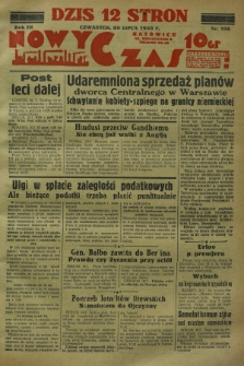 Nowy Czas. R.3, nr 198 (20 lipca 1933)