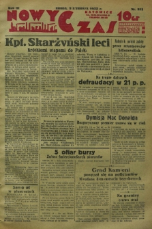 Nowy Czas. R.3, nr 211 (2 sierpnia 1933)
