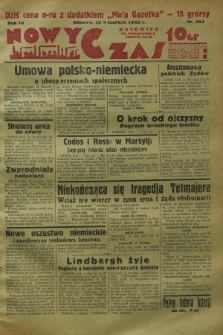 Nowy Czas. R.3, nr 221 (12 sierpnia 1933)