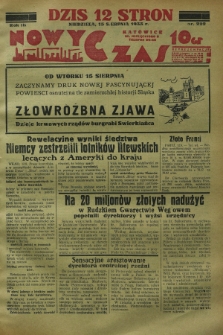 Nowy Czas. R.3, nr 222 (13 sierpnia 1933)