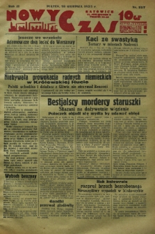 Nowy Czas. R.3, nr 227 (18 sierpnia 1933)