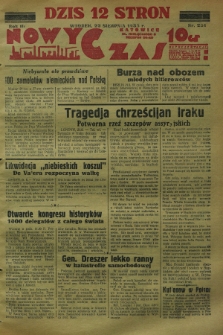 Nowy Czas. R.3, nr 231 (22 sierpnia 1933)