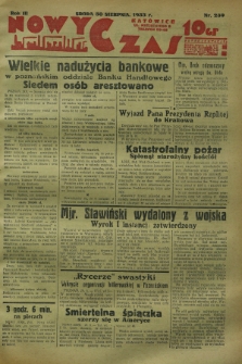 Nowy Czas. R.3, nr 239 (30 sierpnia 1933)