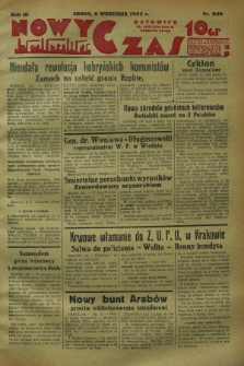 Nowy Czas. R.3, nr 246 (6 września 1933)