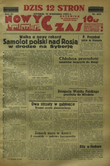 Nowy Czas. R.3, nr 252 (12 września 1933)