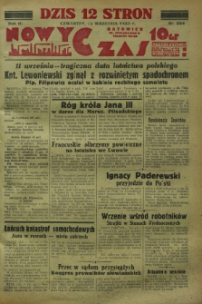 Nowy Czas. R.3, nr 254 (14 września 1933)
