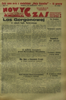 Nowy Czas. R.3, nr 263 (23 września 1933)