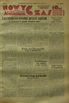 Nowy Czas. R.3, nr 265 (25 września 1933)