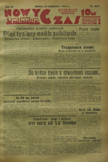 Nowy Czas. R.3, nr 267 (27 września 1933)