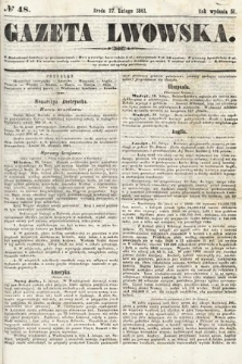 Gazeta Lwowska. 1861, nr 48
