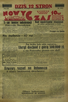 Nowy Czas. R.3, nr 273 (3 października 1933)