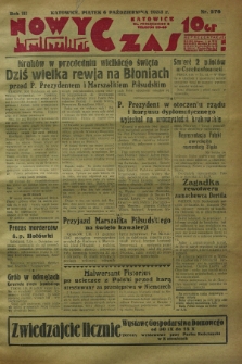 Nowy Czas. R.3, nr 276 (6 października 1933)