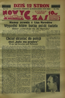 Nowy Czas. R.3, nr 285 (15 października 1933)