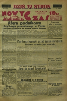Nowy Czas. R.3, nr 294 (24 października 1933)