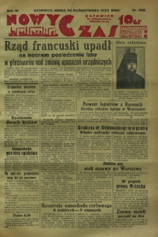 Nowy Czas. R.3, nr 295 (25 października 1933)