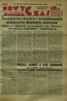 Nowy Czas. R.3, nr 304 (3 listopada 1933)