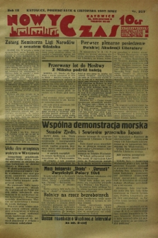 Nowy Czas. R.3, nr 307 (6 listopada 1933)
