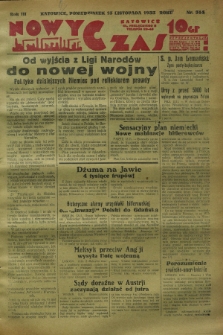 Nowy Czas. R.3, nr 314 (13 listopada 1933)