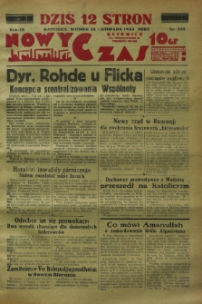 Nowy Czas. R.3, nr 315 (14 listopada 1933)