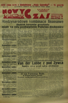 Nowy Czas. R.3, nr 319 (18 listopada 1933)