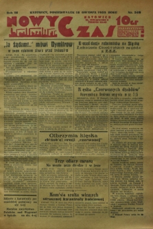 Nowy Czas. R.3, nr 349 (18 grudnia 1933)