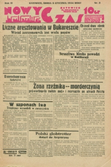 Nowy Czas. R.4, nr 3 (3 stycznia 1934)