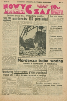 Nowy Czas. R.4, nr 7 (7 stycznia 1934)