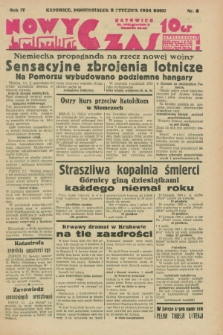 Nowy Czas. R.4, nr 8 (8 stycznia 1934)