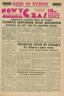 Nowy Czas. R.4, nr 11 (11 stycznia 1934)