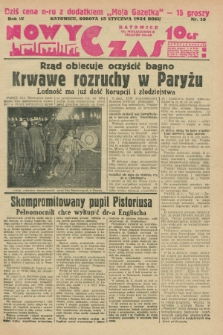 Nowy Czas. R.4, nr 13 (13 stycznia 1934)