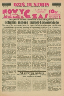 Nowy Czas. R.4, nr 14 (14 stycznia 1934)