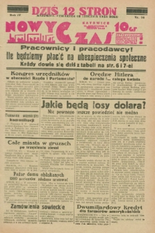Nowy Czas. R.4, nr 18 (18 stycznia 1934)