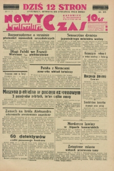 Nowy Czas. R.4, nr 23 (23 stycznia 1934)