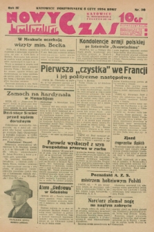 Nowy Czas. R.4, nr 36 (5 lutego 1934)