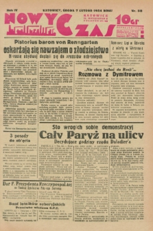 Nowy Czas. R.4, nr 38 (7 lutego 1934)