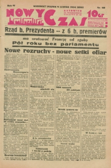 Nowy Czas. R.4, nr 40 (9 lutego 1934)