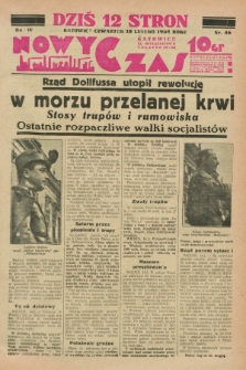 Nowy Czas. R.4, nr 46 (15 lutego 1934)